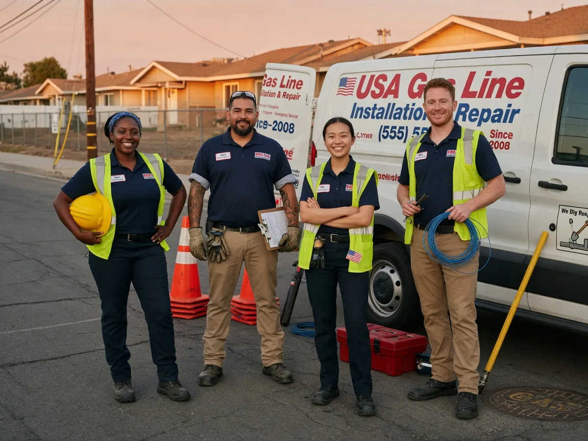Gas Line Installation company in Boykins, VA